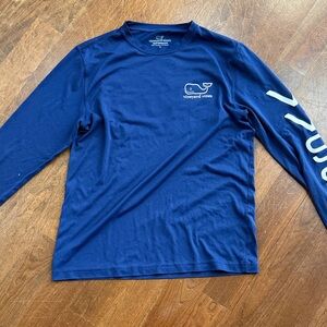 Vineyard Vines Men's Navy Rash Guard